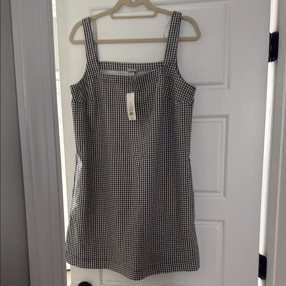 Black and White Gingham Dress - Picture 1 of 3